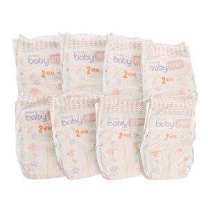 Mini 2 Numara Bebek Bezi 3-6 kg 50 Adet