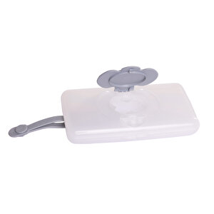 Mini Islak Mendil Kutusu Gri