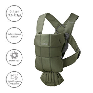 Mini Kanguru Cotton Dark Green