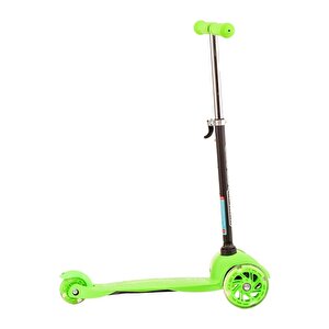 Mını Twıster Işıklı Scooter Yeşil