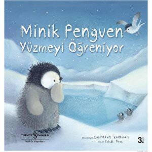 Minik Penguen Yüzmeyi Öğreniyor