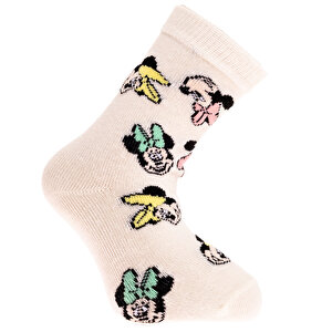 Minnie Mouse 3lü Soket Çorap Kız Bebek Minnie Mouse 3lü Soket Çorap Kız Bebek