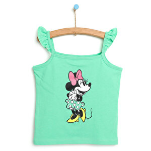 Lisans Disney Minnie Mouse, Yeşil, 9 Ay