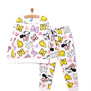 Disney Minnie Mouse Kız E, Desenli, 9 Ay