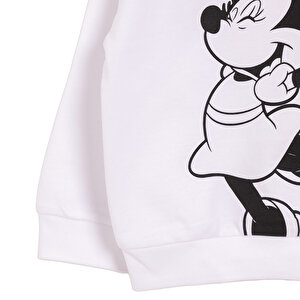 Minnie Mouse Kız Sweatshirt Kız Bebek Minnie Mouse Kız Sweatshirt Kız Bebek