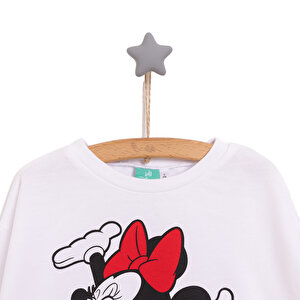 Minnie Mouse Kız Sweatshirt Kız Bebek Minnie Mouse Kız Sweatshirt Kız Bebek