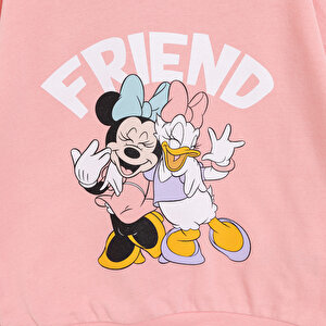 Minnie Mouse Kız Sweatshirt Kız Bebek Minnie Mouse Kız Sweatshirt Kız Bebek