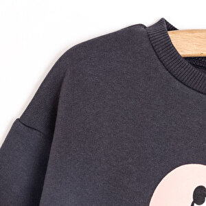 Minnie Mouse Kız Sweatshirt Kız Bebek Minnie Mouse Kız Sweatshirt Kız Bebek