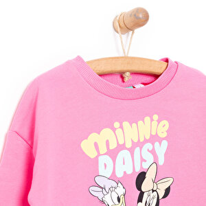 Minnie Mouse Kız Sweatshirt Kız Bebek Minnie Mouse Kız Sweatshirt Kız Bebek