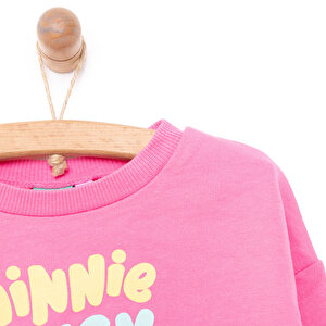 Minnie Mouse Kız Sweatshirt Kız Bebek Minnie Mouse Kız Sweatshirt Kız Bebek