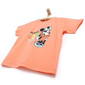Minnie Mouse Kız Tshirt Kız Bebek Minnie Mouse Kız Tshirt Kız Bebek
