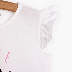 Minnie Mouse Kız Tshirt-Şort Kız Bebek Minnie Mouse Kız Tshirt-Şort Kız Bebek