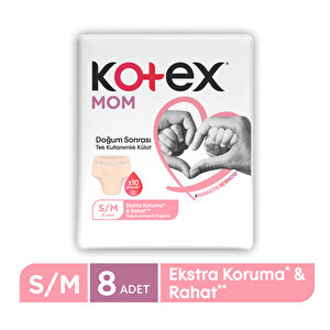 Mom Doğum Sonrası Emici Külot S/M (8X6)