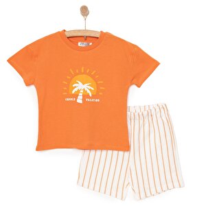 HelloBaby Motto Boy Erkek, Turuncu, 9 Ay