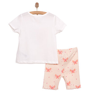 Motto Girl Kız Tshirt-Tayt Kız Bebek Motto Girl Kız Tshirt-Tayt Kız Bebek