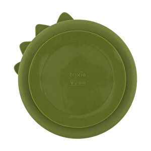 Mr. Dino - Silikon Vakumlu Bölmeli Tabak Mr. Dino - Silikon Vakumlu Bölmeli Tabak