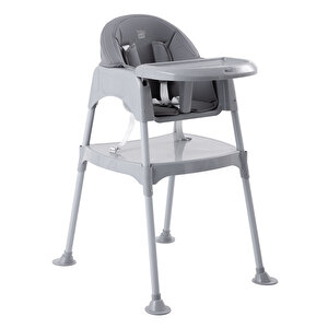 baby plus Multi Masalı Mama Sandaly, Gri