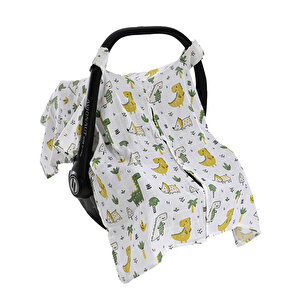 baby plus Müslin Ana Kucağı Ört, Dinazor