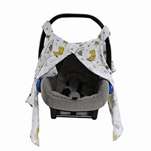 Müslin Ana Kucağı Örtüsü