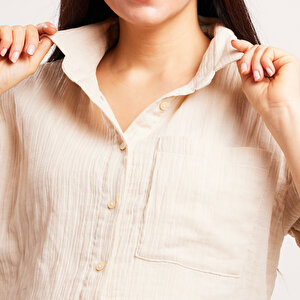 Müslin Hamile Gömlek Anne Giyim Müslin Hamile Gömlek Anne Giyim