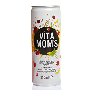 Vitamoms Muz-Elma-Çilek 250ml