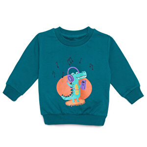 HelloBaby Müzikli Dinazor, Turkuaz, 6 Ay