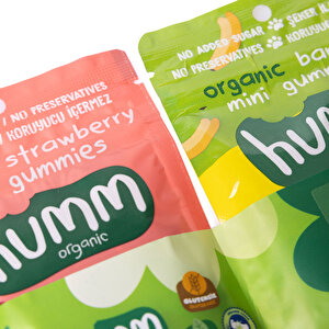 Muzlu&Çilekli Mini Küpler 2x30g Muzlu&Çilekli Mini Küpler 2x30g