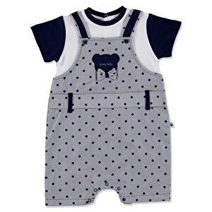 Mymio Sevimli Ayıcık Pop, Lacivert, 6 Ay