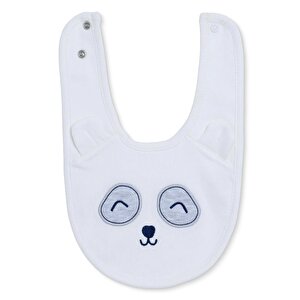 Nakışlı Kulaklı Mama Önlük - Unisex