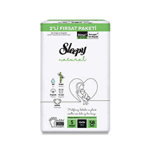 Sleepy Natural Fırsat Paketi 5 Beden 58