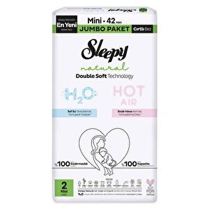 Sleepy Natural D. Soft 2 Beden,42 Adet