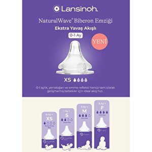 NaturalWave XS Biberon Emziği NaturalWave XS Biberon Emziği