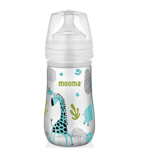 Neeko Hayvan Desenli Biberon 250 ml Orta Akış Neeko Hayvan Desenli Biberon 250 ml Orta Akış