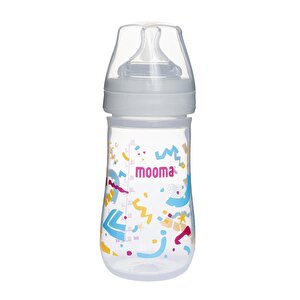 Neeko Konfeti Desenli Biberon 250 ml Hızlı Akış