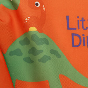 Erkek Bebek Dino Desenli Mayo Kısa Kol Üst