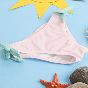 Kız Bebek Unicorn Fiyonlu Bikini Altı