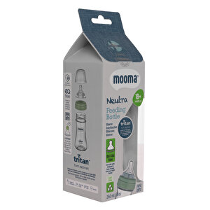 Neutra Tritan Biberon 250 ml 18+ Ay Hızlı Akış Çağla Yeşili Neutra Tritan Biberon 250 ml 18+ Ay Hızlı Akış Çağla Yeşili