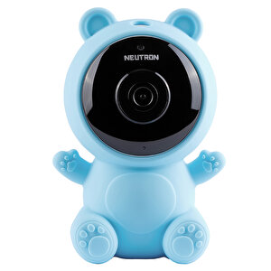 Ninni Söyleyen Gece Görüşlü IP Bebek İzleme Kamerası Mavi - APP ile kontrol