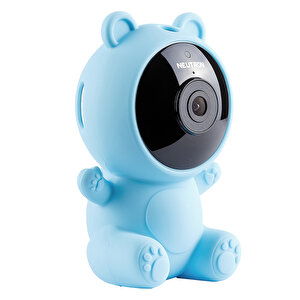 Ninni Söyleyen Gece Görüşlü IP Bebek İzleme Kamerası Mavi - APP ile kontrol