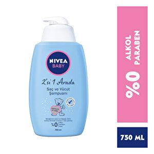 Nivea Baby Saç ve Vücut Şampuanı 750 ml