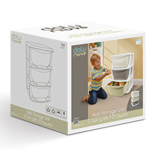 Çok Amaçlı 3 Çekmeceli Organizer Çok Amaçlı 3 Çekmeceli Organizer