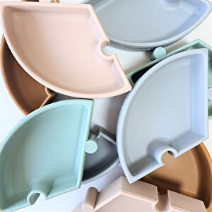 Silikon Puzzle Tabak - River GreenPowder Grey Silikon Puzzle Tabak - River GreenPowder Grey