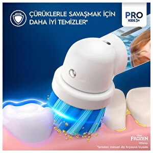 Oral B D100 Pro Çocuk Frozen Şarj Edilebilir Diş Fırçası