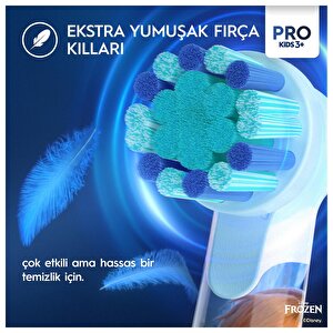 Oral B D100 Pro Çocuk Frozen Şarj Edilebilir Diş Fırçası