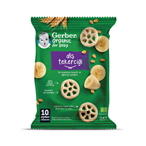 Gerber Organic Diş Tekerciği Gofret 28gr