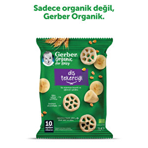 Organic Diş Tekerciği Gofret 28gr.