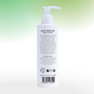 Organik Aleovera Jel 200 ml Organik Aleovera Jel 200 ml