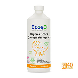 Ecos3 Organik Bebek Çamaşır Yumuşatıcı