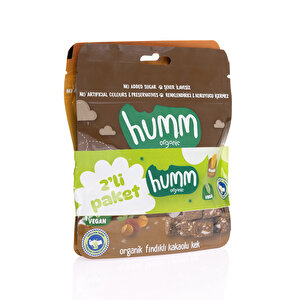 Humm Organic Kakaolu & Muzlu Kek 2x30 gr