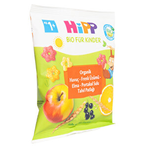 Organik Havuçlu Frenk Üzümlü Elmalı Portakallı Tahıl Patlağı